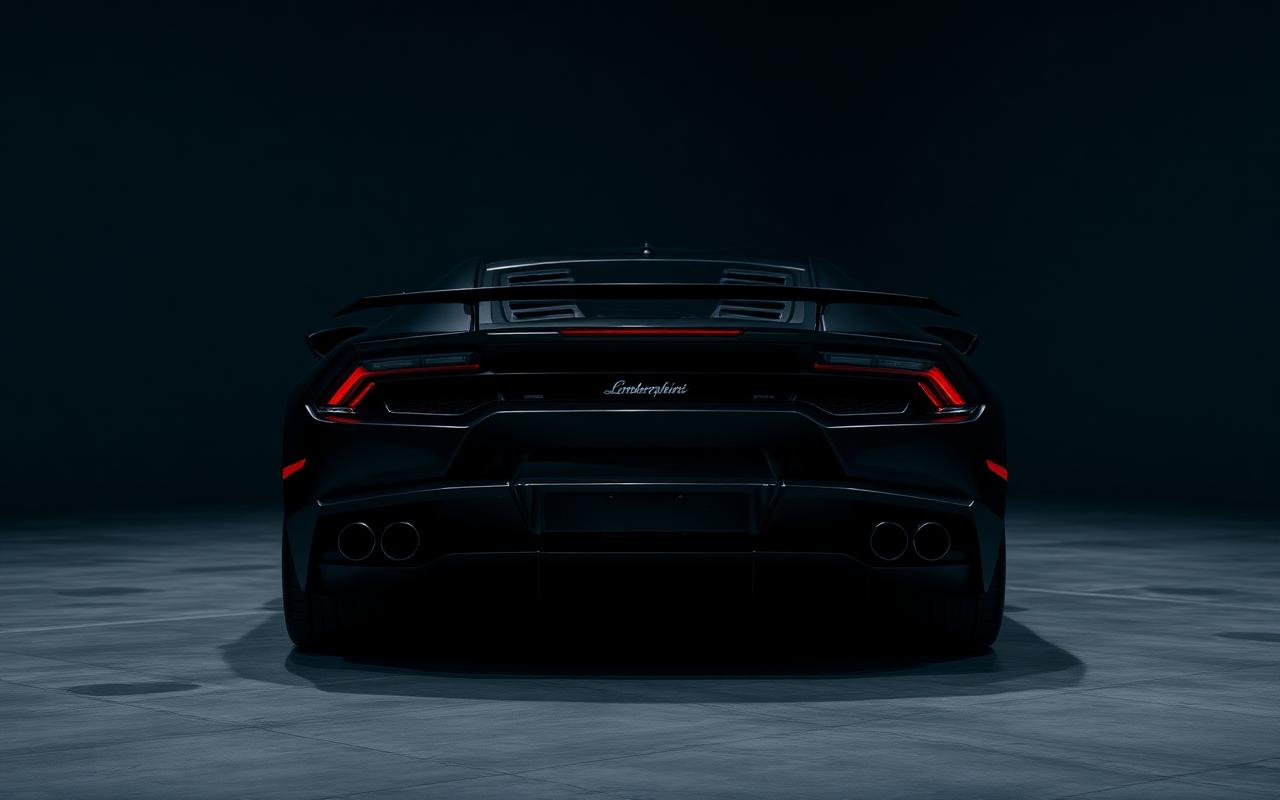 Lamborghini Huracán rear view